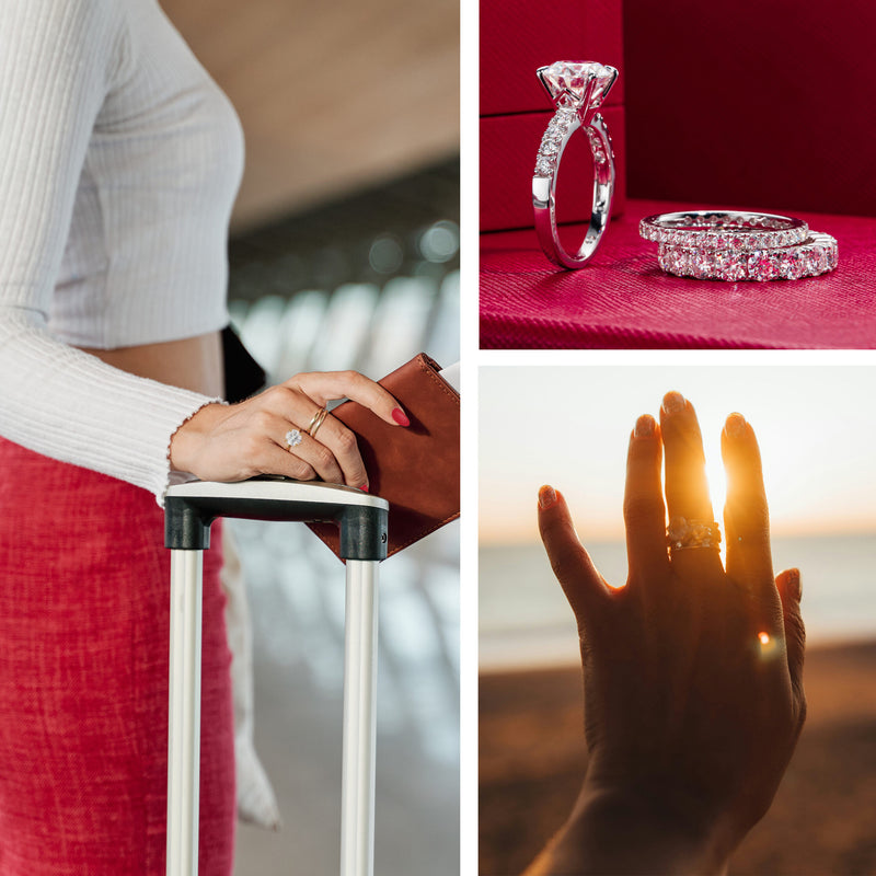 Should You Wear Your Engagement Ring On Vacation? If You Do, Here Are Tips to Keep It Safe