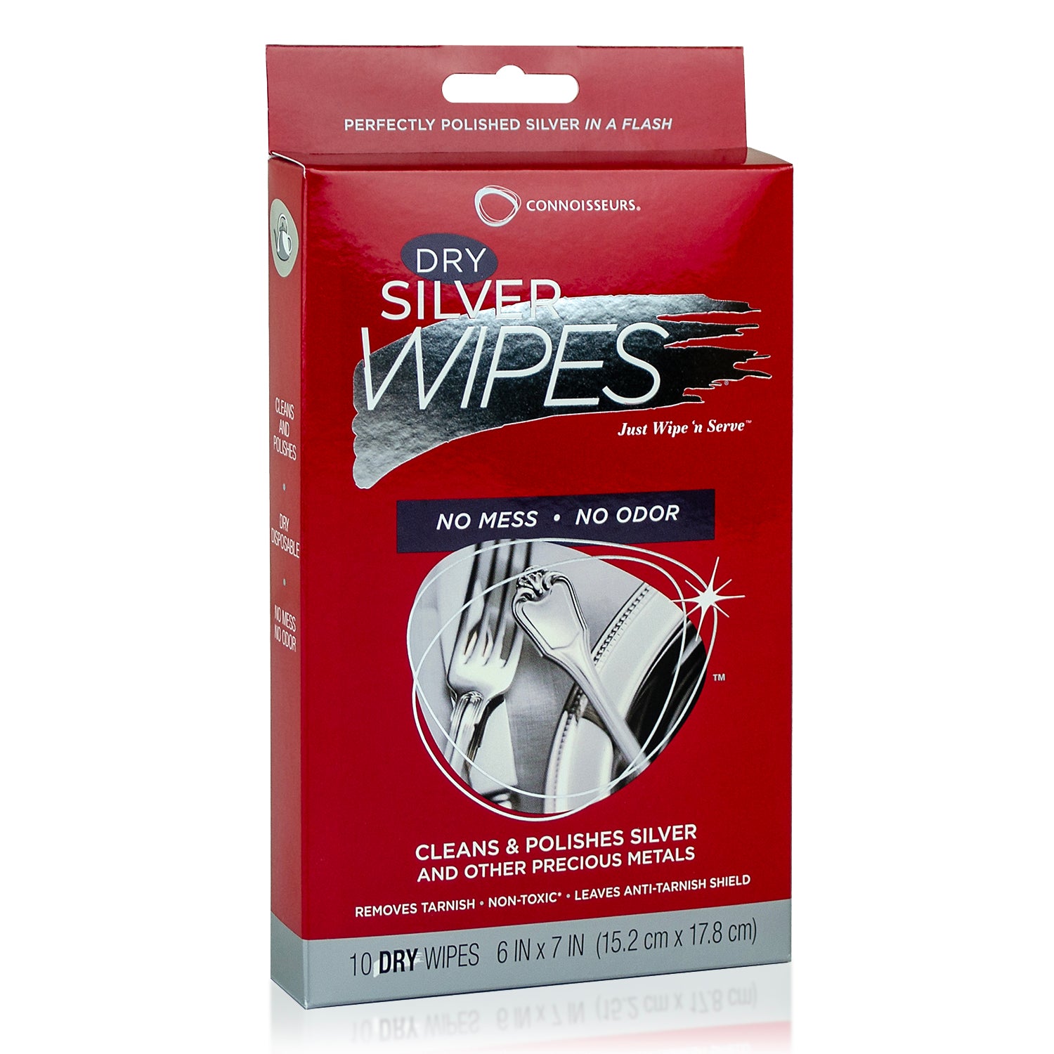 Silver Wipes – Connoisseurs Jewelry Cleaner
