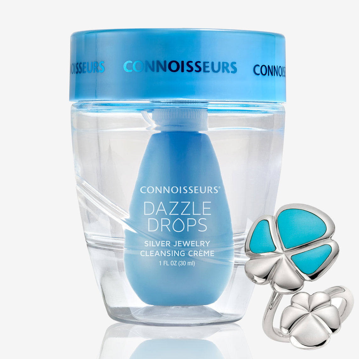 Dazzle Drops® Silver Jewelry Cleansing Crème – Connoisseurs