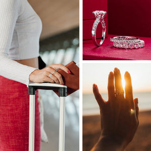 Should You Wear Your Engagement Ring On Vacation?  If You Do, Here Are Tips to Keep It Safe