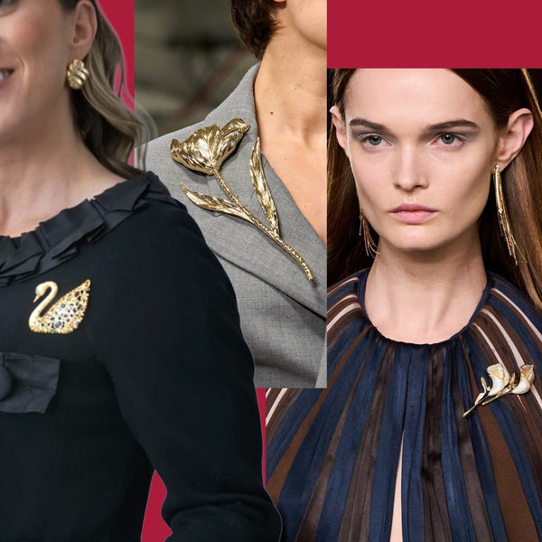 Enter the Era of the Brooch: Why 2026 is the Year of the Pin