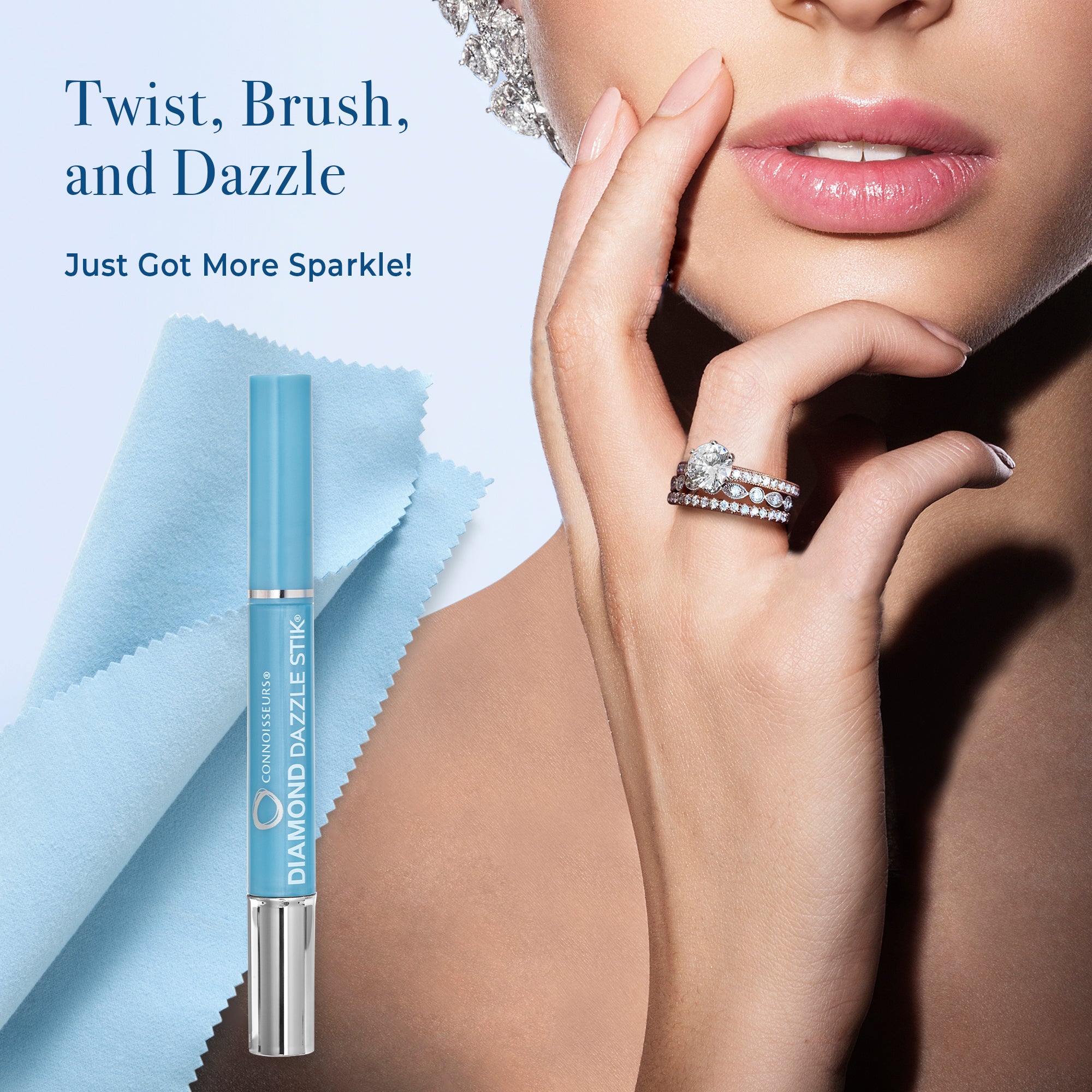 The Dream Team™ Diamond Cleaning Kit – Connoisseurs Jewelry Cleaner