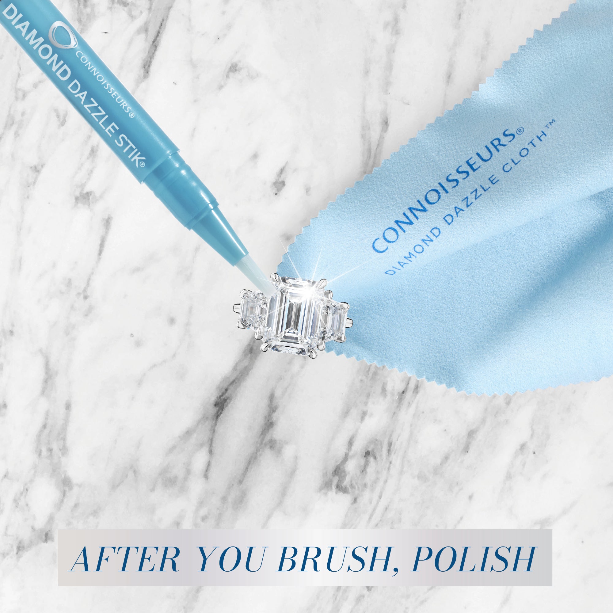 The Dream Team™ Diamond Cleaning Kit – Connoisseurs Jewelry Cleaner
