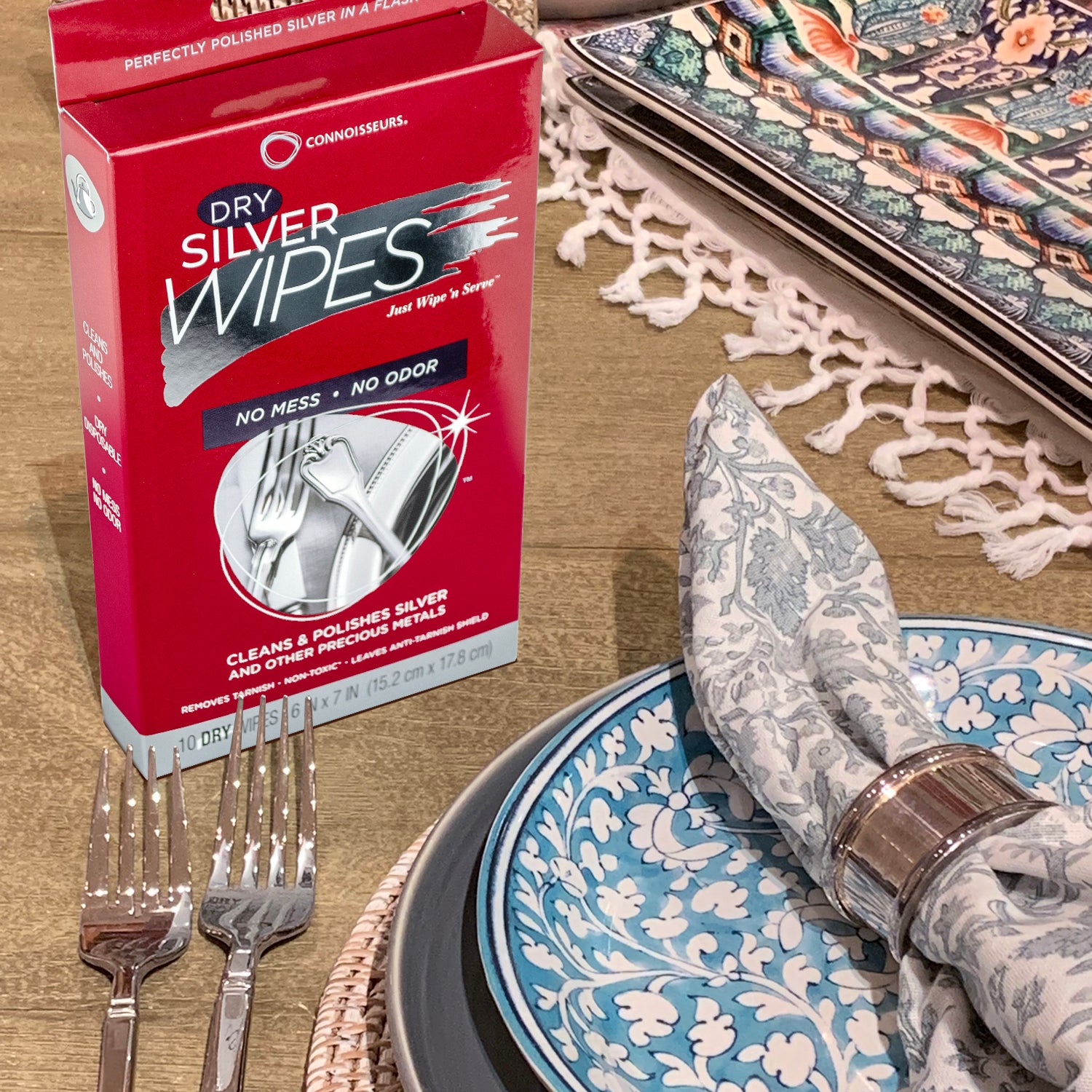 Silver Wipes – Connoisseurs Jewelry Cleaner