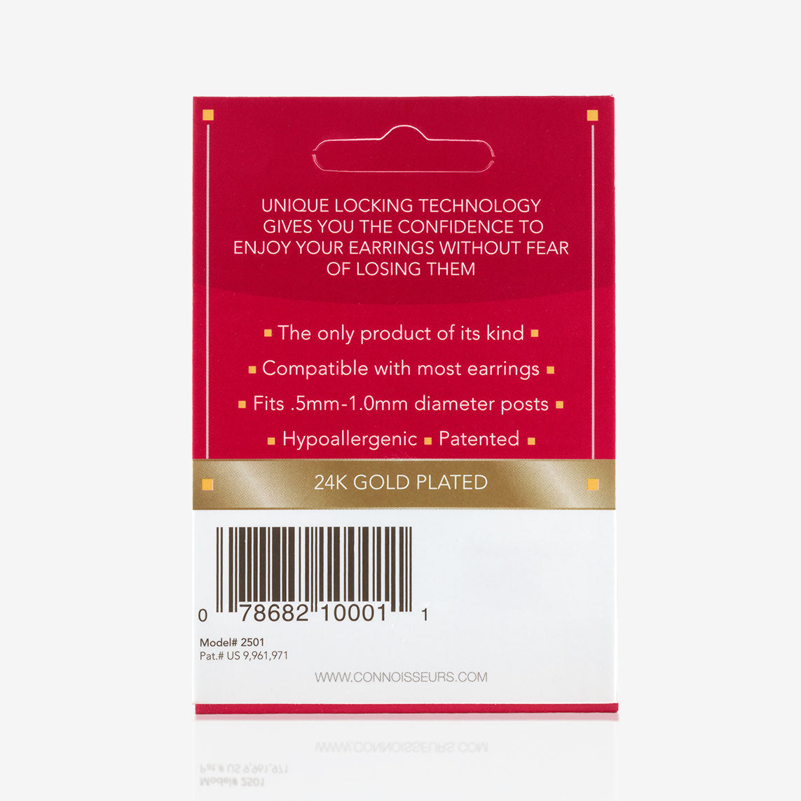 Goldenlocks: Gold Locking Earring Backs – Connoisseurs Jewelry Cleaner