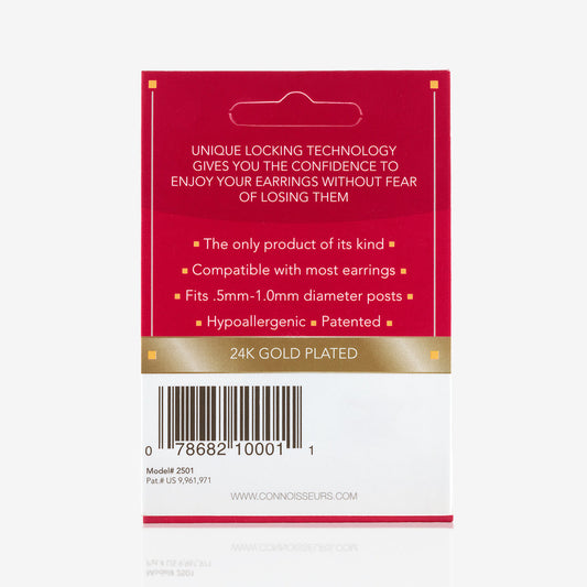 Goldenlocks: Gold Locking Earring Backs