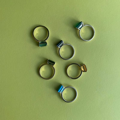 Bonbon Rings from the Chroma Collection
