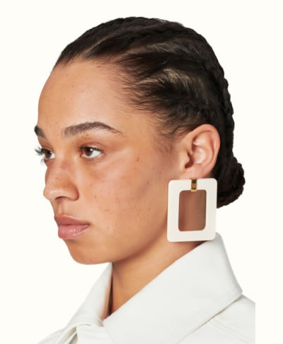 Yes, Rihanna’s FENTY Collection for LVMH Includes Jewelry! 6 Boxy Hoops
