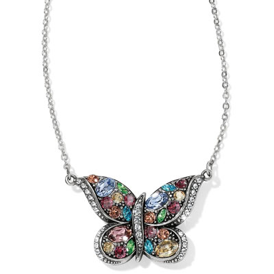 Trust Your Journey Reversible Butterfly Necklace from The Brighton Collection