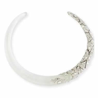Crystal Encrusted Mosaic Necklace. By Alexis Bittar, $346, at neimanmarcus.com