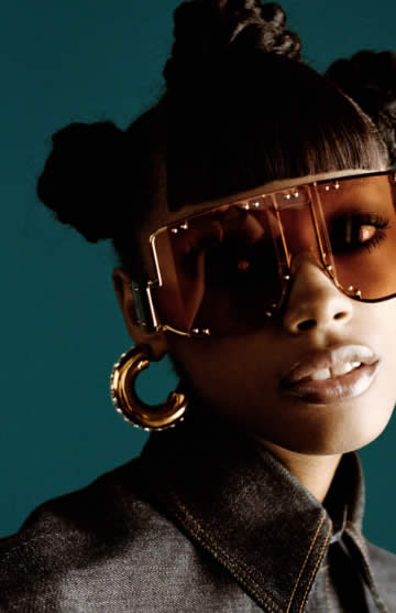 Yes, Rihanna’s FENTY Collection for LVMH Includes Jewelry! 4 Half Glazed Hoops and Fenty Sunglasses