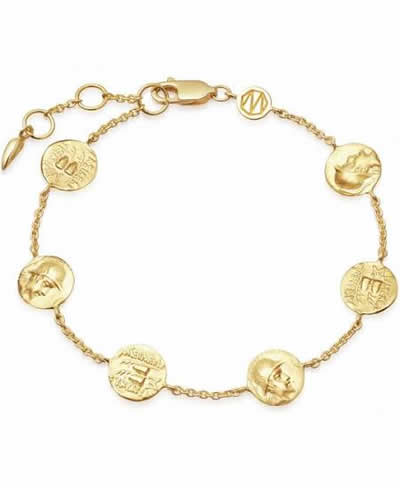 Lucy Williams Legion Coin Bracelet or Anklet | ankle bracelets are part of summer 2019 jewelry trends
