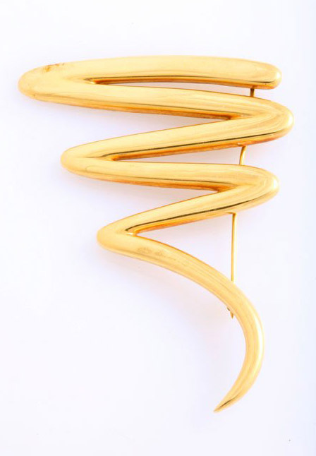 My Paloma Picasso 18K Gold Squiggle Pin