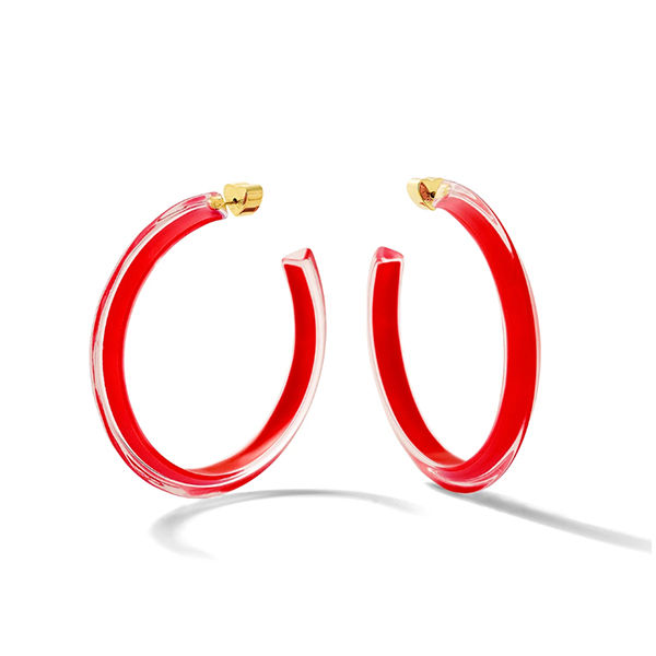 Alison Lou Lucite Hoops