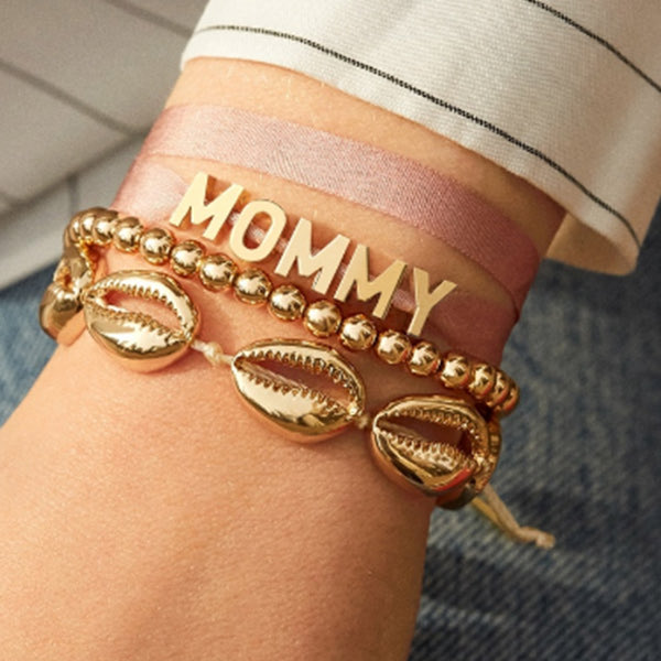 Personalized Silk Wrap Bracelets, Necklaces, and Anklets at baublebar.com