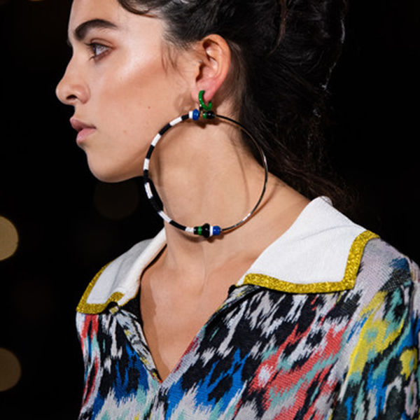 Brushstrokes and Big Hoops @Missoni SS20