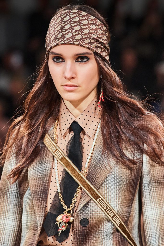 Dior Fall 2020 Neckties and Talismans