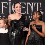 Angelena Jolie and Family at the Maleficen2 2 Premeiere in London.
