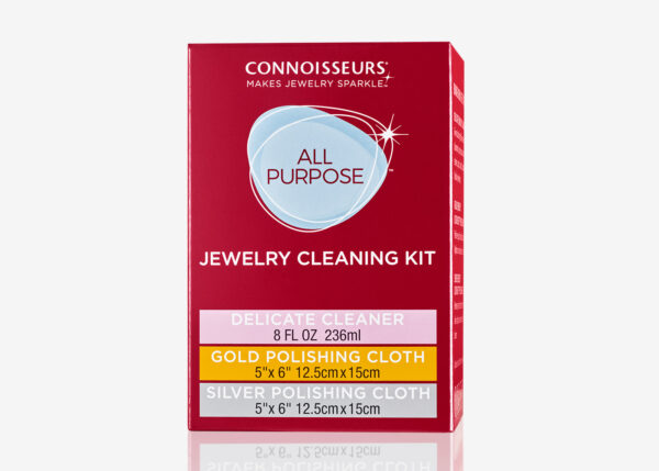 Gentle Jewelry Cleaning Kit With Polishing Cloth And More