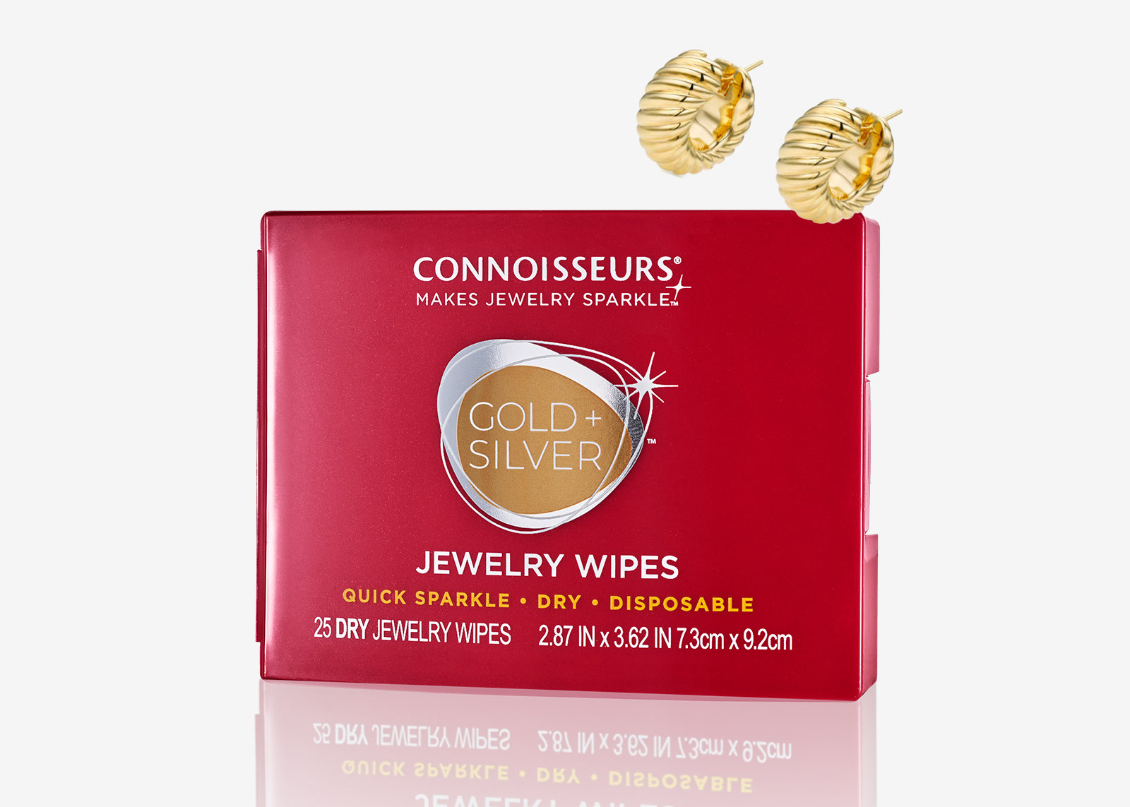 Jewelry Wipes Compact - Connoisseurs Jewelry Cleaner