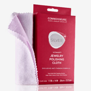 UltraSoft® Silver Jewelry Polishing Cloth - Connoisseurs Jewelry Cleaner