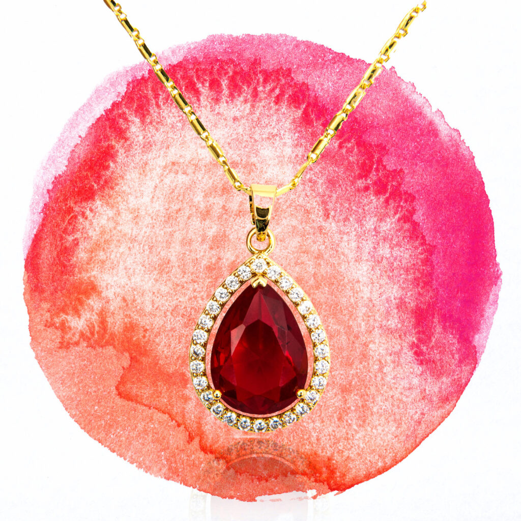 How to clean ruby jewelry