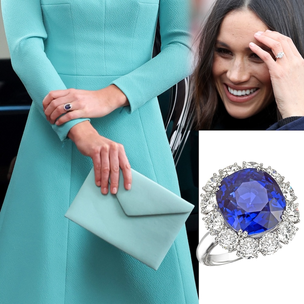 Getty Images, Sapphire and Diamond Ring from Picchiotti