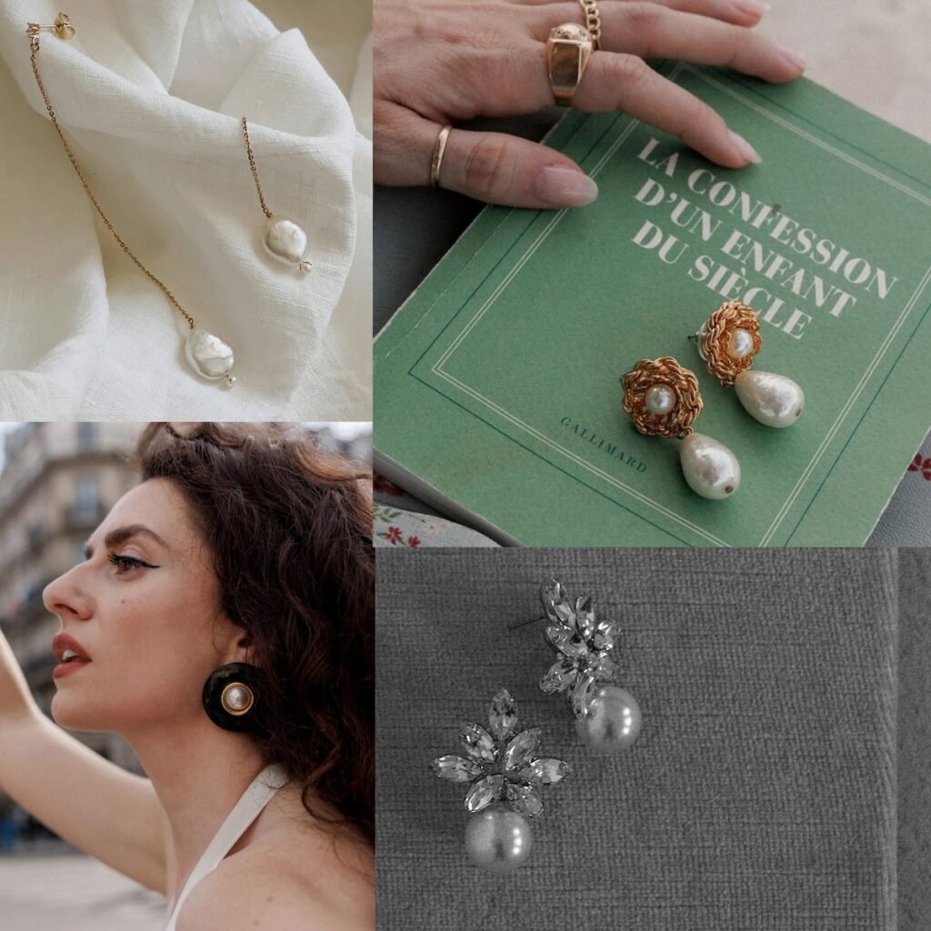 Trend Report: Bridal Fashion Week F/W 2026 2 Jennifer Behr x Léanne Ansar Ninette Earrings