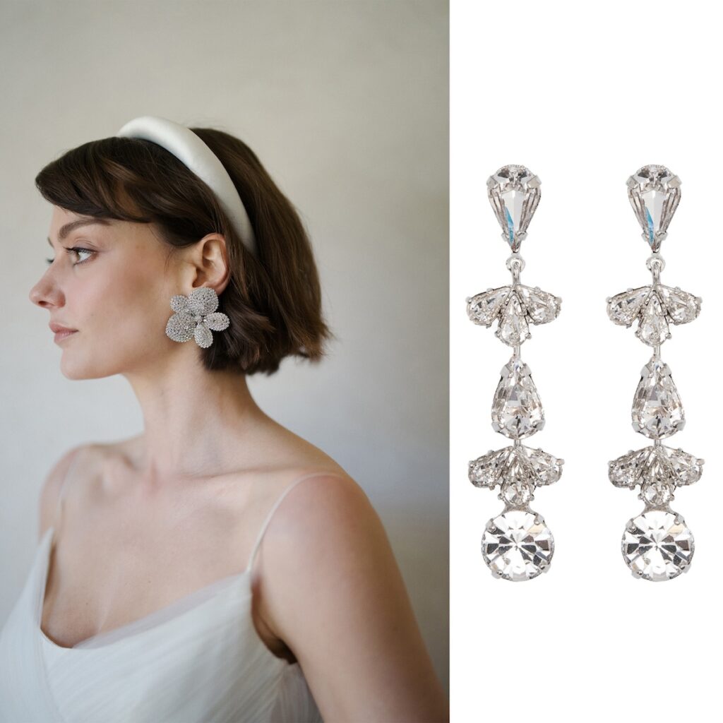 Trend Report: Bridal Fashion Week F/W 2026 4 Jennifer Behr x Léanne Ansar Fidélité Earrings